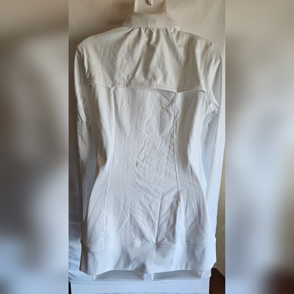 Fabletics White Athletic Zip Jacket – New With Ta… - image 7
